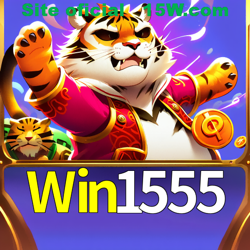 Imagem promocional da Win1555 mostrando a plataforma e suas vantagens